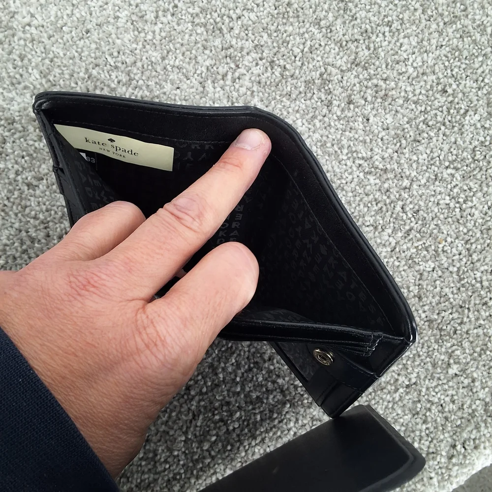 Kate Spade Black Wallet - Picture 6 of 6